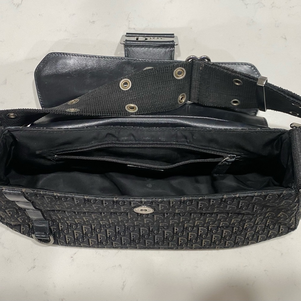 Christian Dior Black Diorissimo Street Chic Monog… - image 6